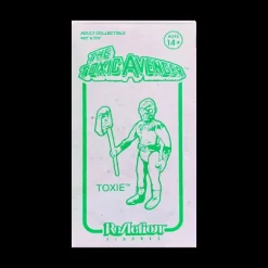 Toxic Avenger Reaction Figure - Translucent Green Slime In Box