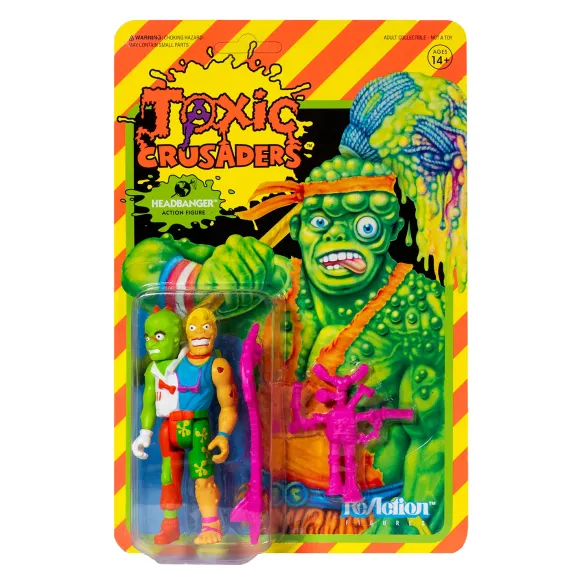 Toxic Crusaders Reaction Figure - Headbanger