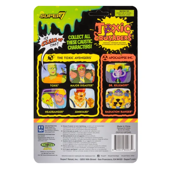 Toxic Crusaders Reaction Figure - Headbanger
