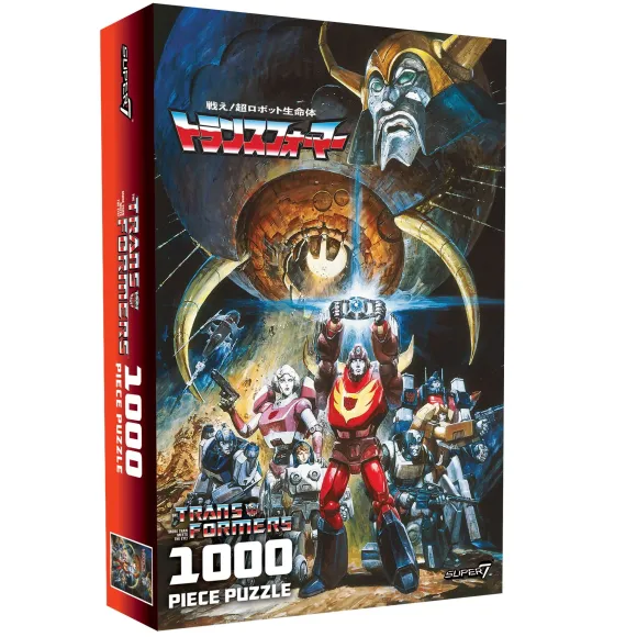 Transformers Japanese '86 Movie Poster Puzzle