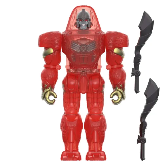 Transformers Reaction Figures - Optimus Primal(Burning Red)