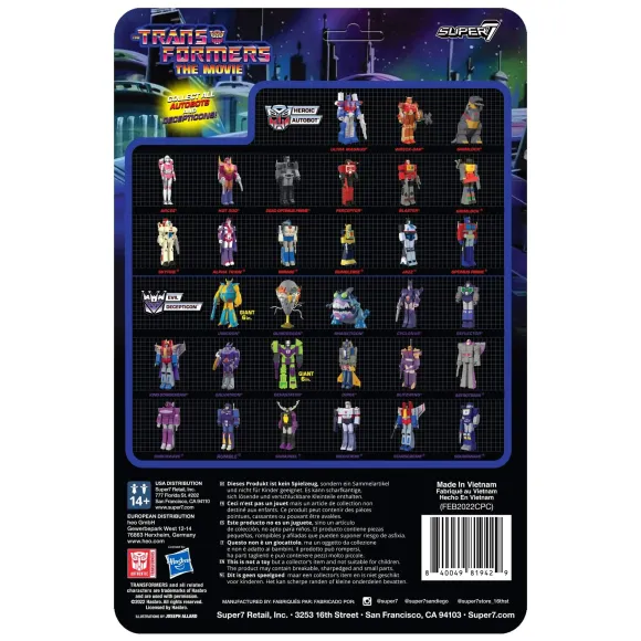 Transformers Reaction Figures Wave 6 - Unicron (Original Toy Prototype)