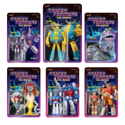 Transformers Reaction Figures Wave 6 - Set Of 6