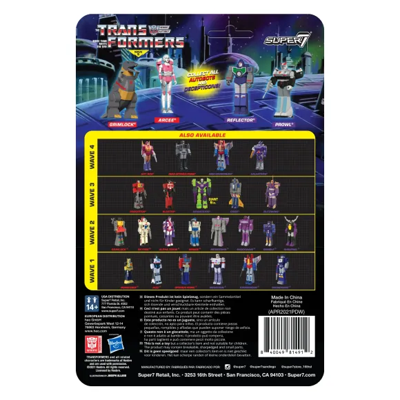 Transformers Reaction Figure - Optimus Santa