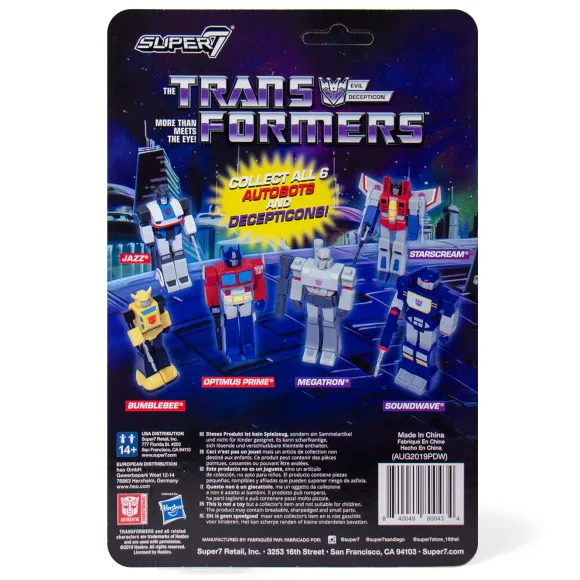 Transformers Reaction Figure - Optimus Prime