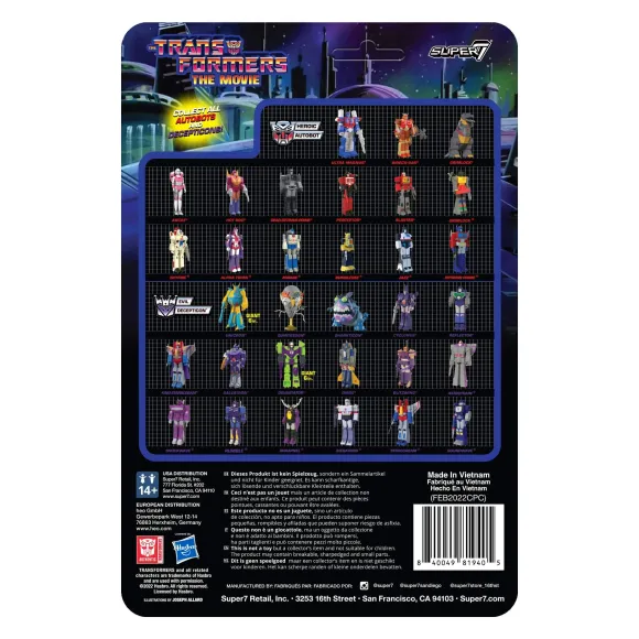 Transformers Reaction Figures Wave 6 - Cyclonus (G1)