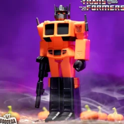Transformers Reaction Figure - Optimus Prime (Orange/Black)