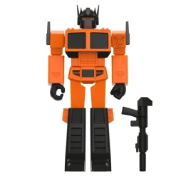 Transformers Reaction Figure - Optimus Prime (Orange/Black)