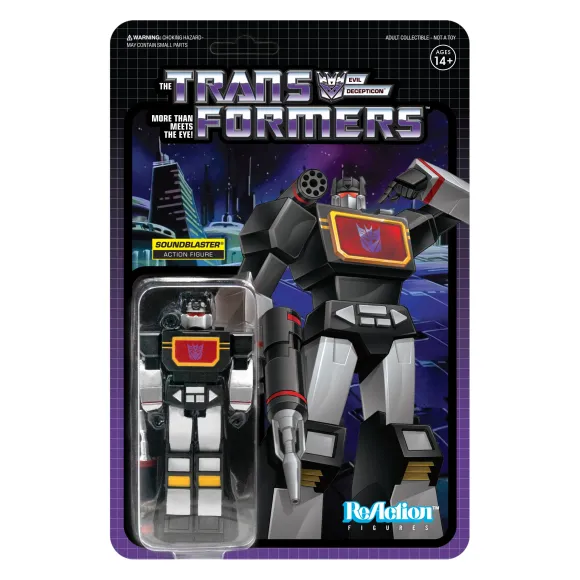 Transformers Reaction Figure - Soundblaster