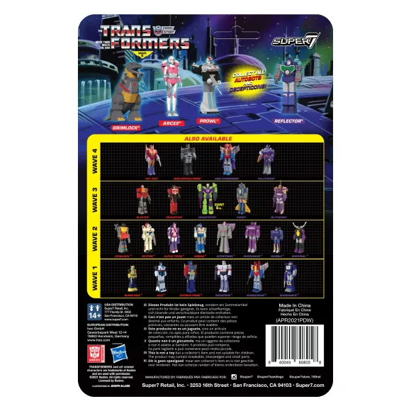 Transformers Reaction Figure Wave 5 - Prowl