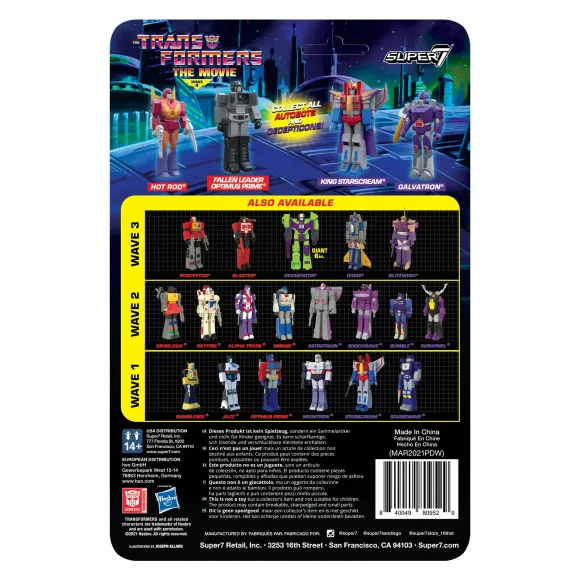 Transformers Reaction Figure Wave 4 - Hot Rod