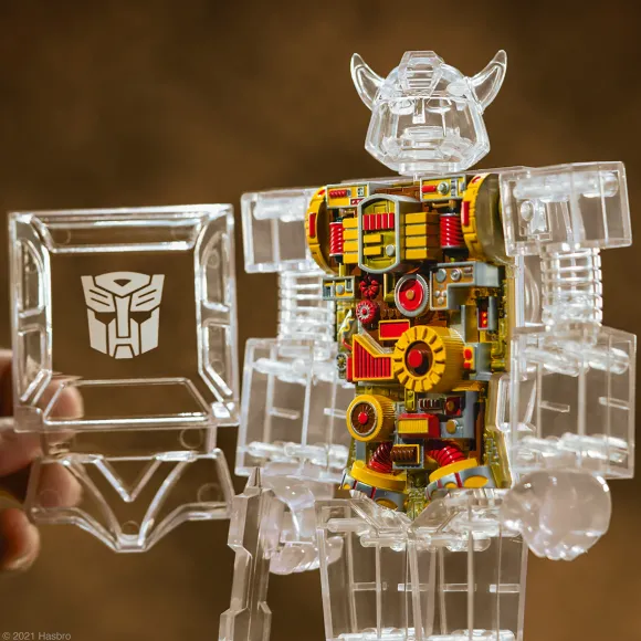 Transformers Super Cyborg - Bumblebee (Clear)