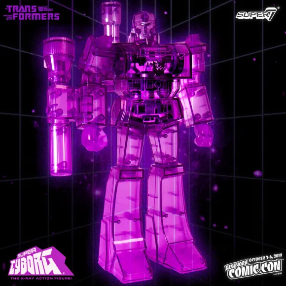 Transformers Super Cyborg - Megatron (Purple Grid)