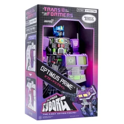 Transformers Super Cyborg - Optimus Prime (Shattered Glass Purple)