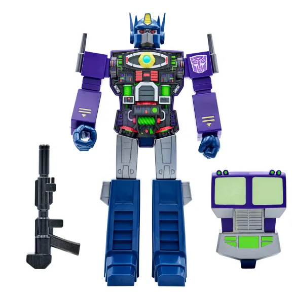 Transformers Super Cyborg - Optimus Prime (Shattered Glass Purple)