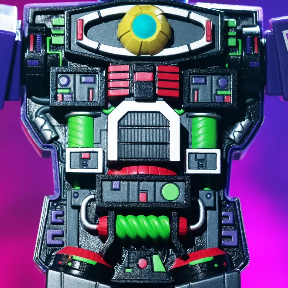 Transformers Super Cyborg - Optimus Prime (Shattered Glass Purple)