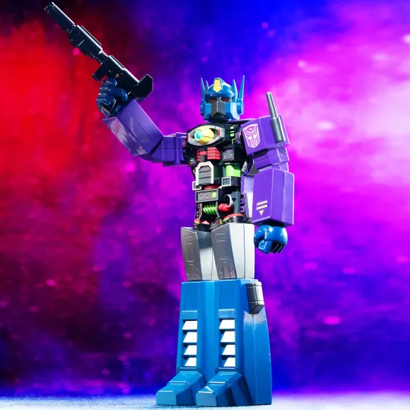 Transformers Super Cyborg - Optimus Prime (Shattered Glass Purple)