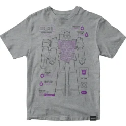 Transformers T-Shirt - Megatron Cyborg Diagram