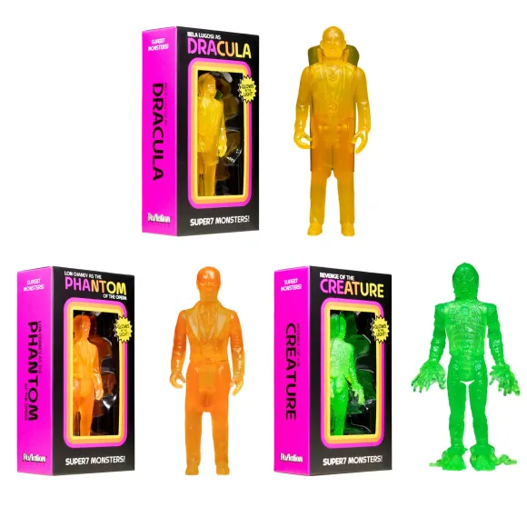 Universal Monsters Reaction Luminators - Full Set
