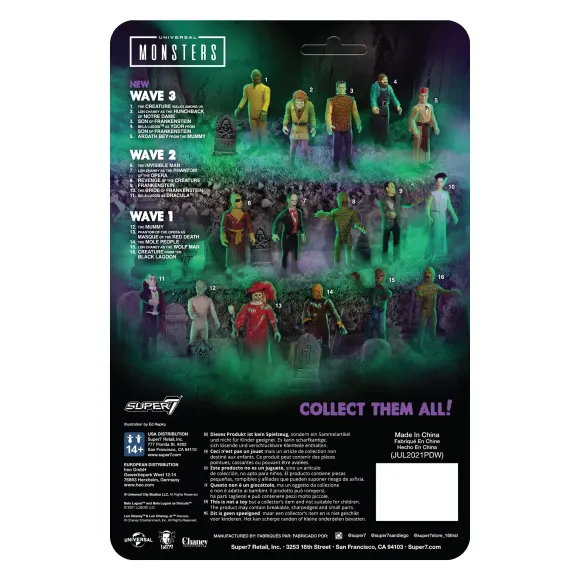 Universal Monsters Reaction Figure - Bela Lugosi As Ygor