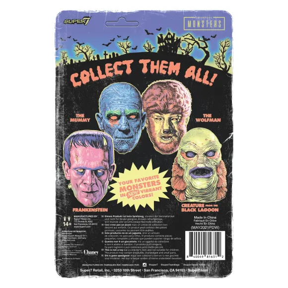 Universal Monsters Reaction Figure - Frankenstein (Costume Colors)