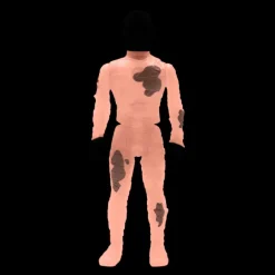 Universal Monsters Reaction Figure - The Mummy (Glow-In-The-Dark Costume Colors)