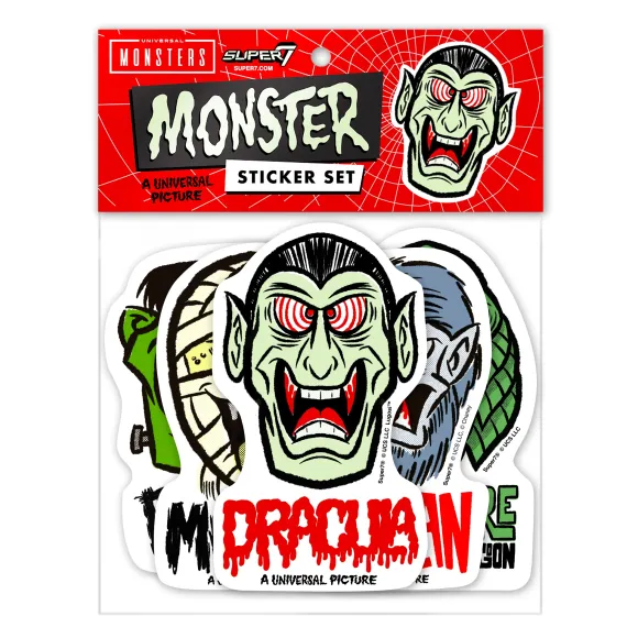 Universal Monsters Stickers - Freakyfaces Sticker Pack