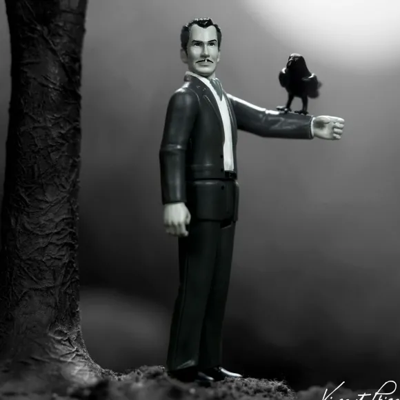 Vincent Price Reaction - Vincent Price (Grayscale)