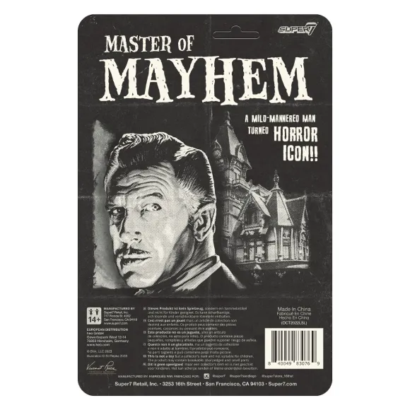 Vincent Price Reaction - Vincent Price (Grayscale)