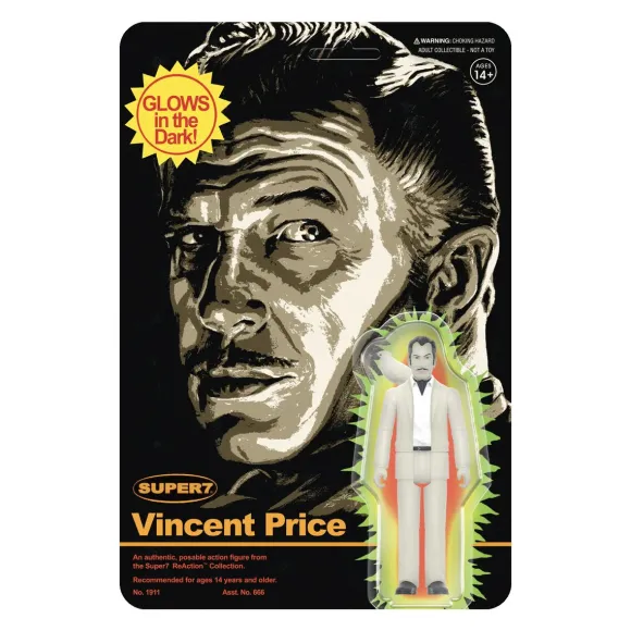 Vincent Price Reaction Figures - Vincent Price (Monster Glow)