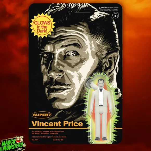 Vincent Price Reaction Figures - Vincent Price (Monster Glow)