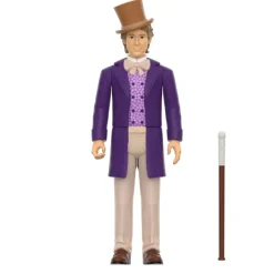 Willy Wonka & The Chocolate Factory Reaction Figures Wave 01 - Willy Wonka, Violet Beauregarde & Mike Teevee